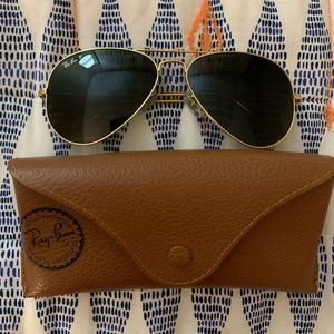 Ray-Ban Gold Aviators